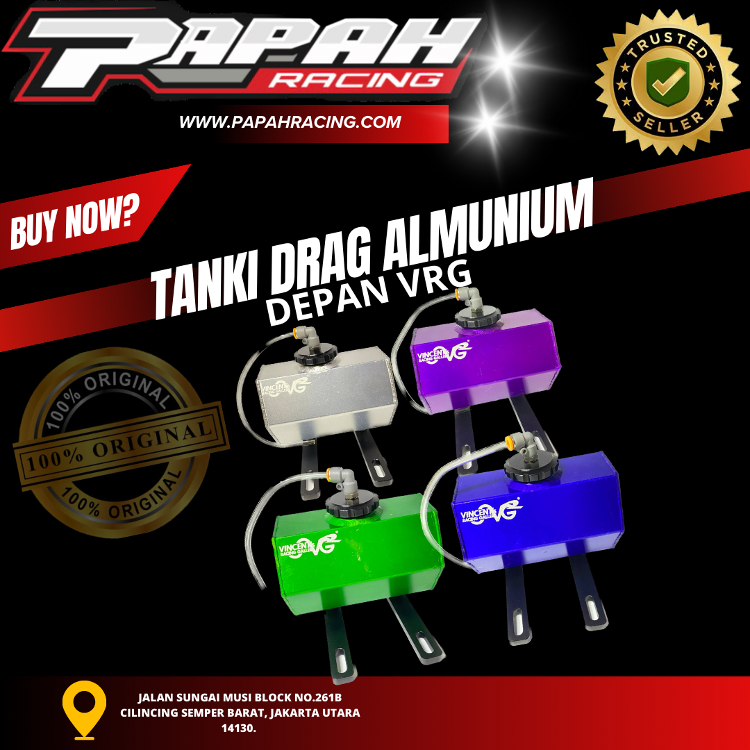 TANGKI DRAG ALMUNIUM DEPAN VRG